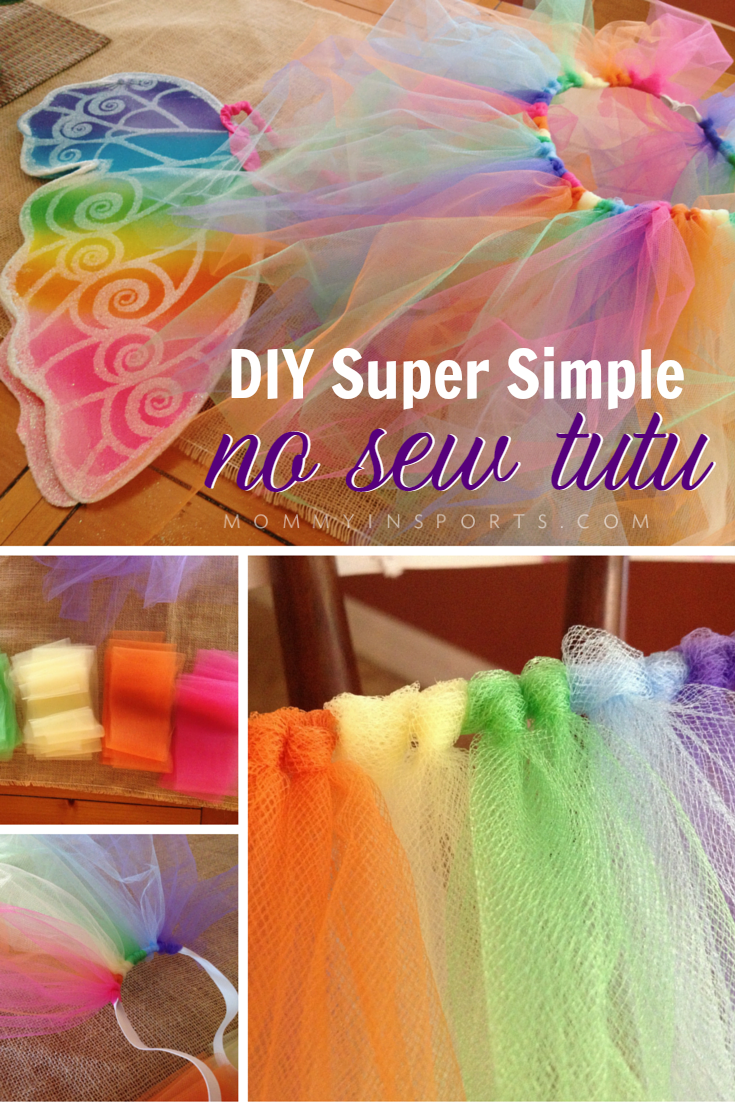 Tulle skirt shop girl diy