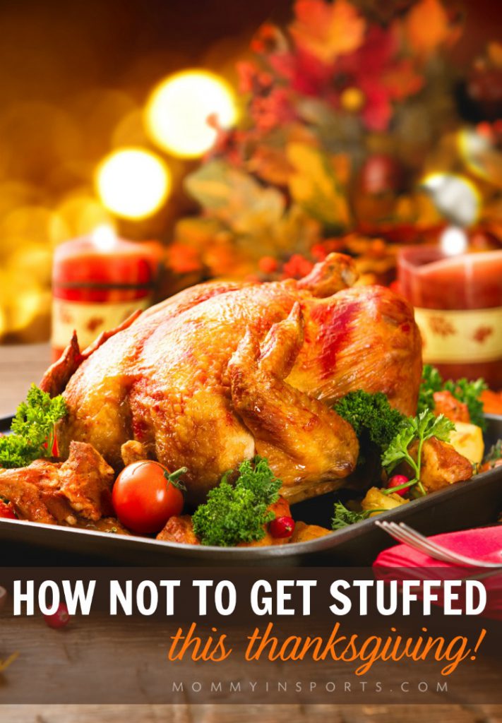 It IS possible to stay healthy this holiday season! Here's how not to get too stuffed this Thanksgiving including healthy eating tips and exercise!