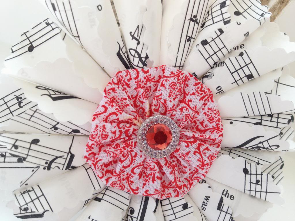 diy sheet music art