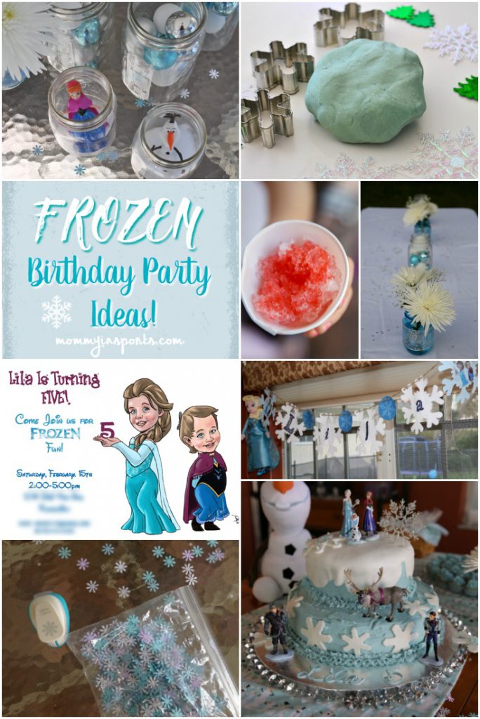 Disney Frozen Digital Paper Scrapbooking - Party and Craft Supply