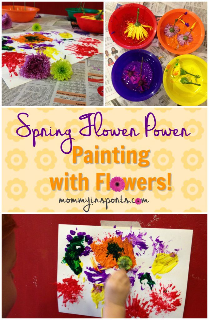 Looking for some fun ways to bring spring to your home? Try painting with flowers! Or why not start a garden?