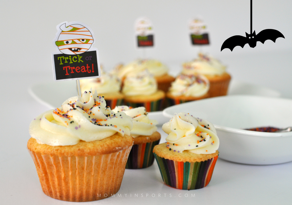 Halloween Cupcakes - mommy in SPORTS