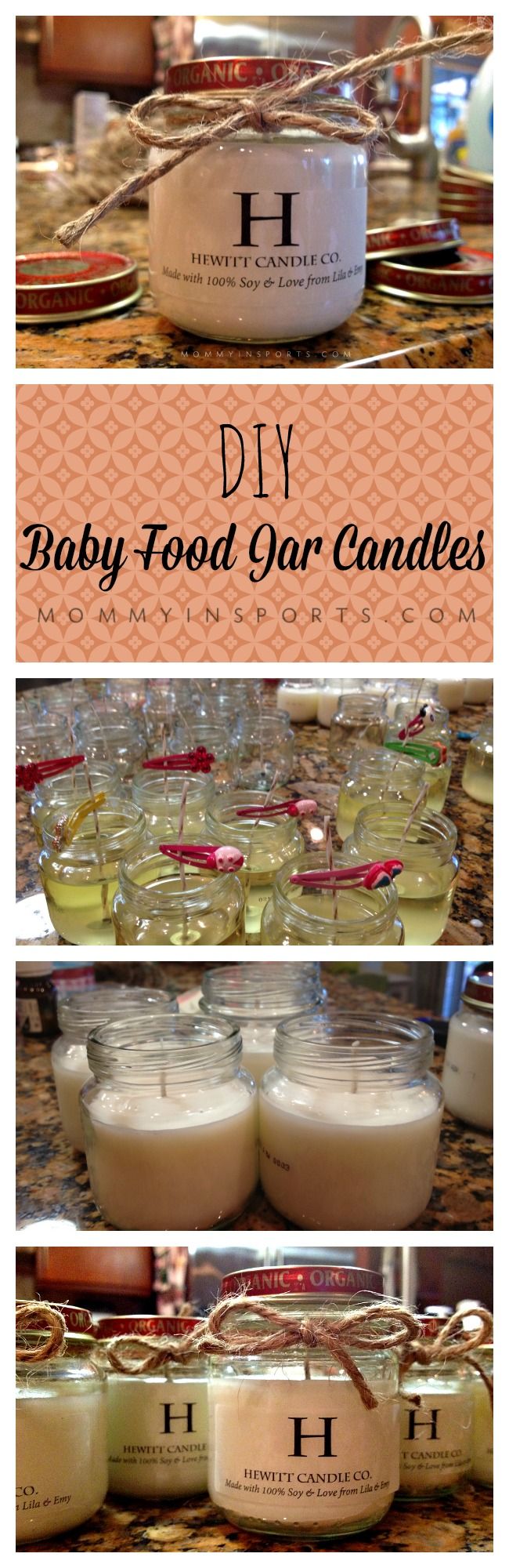 Glass Baby Food Jars