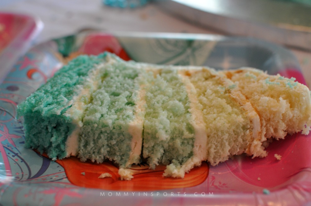 Ariel Cake Slice