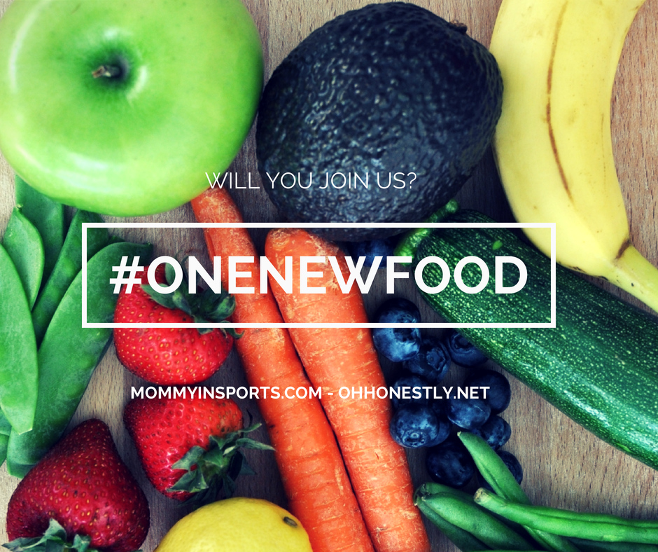 will you join us #onenewfood 2