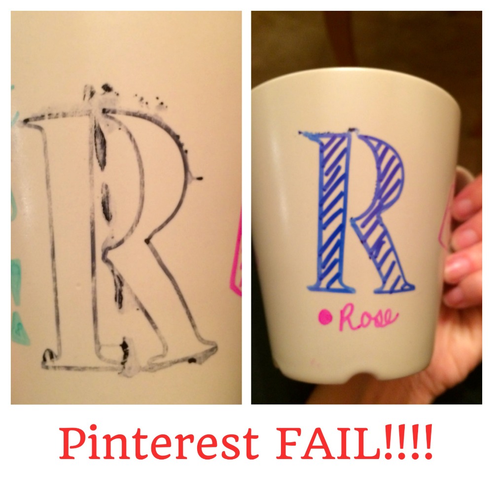 Coloring cups: More fun than your initials written in Sharpie