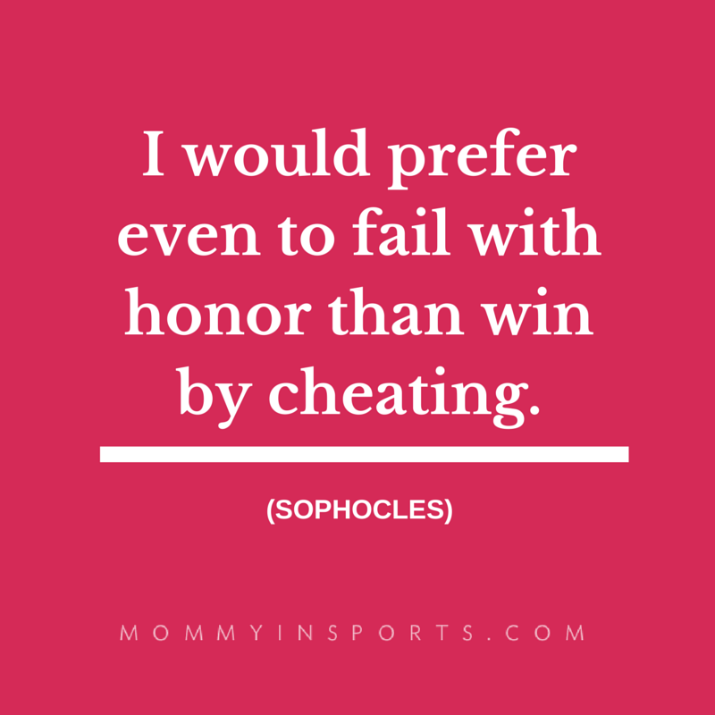 I would prefer even to fail with honor