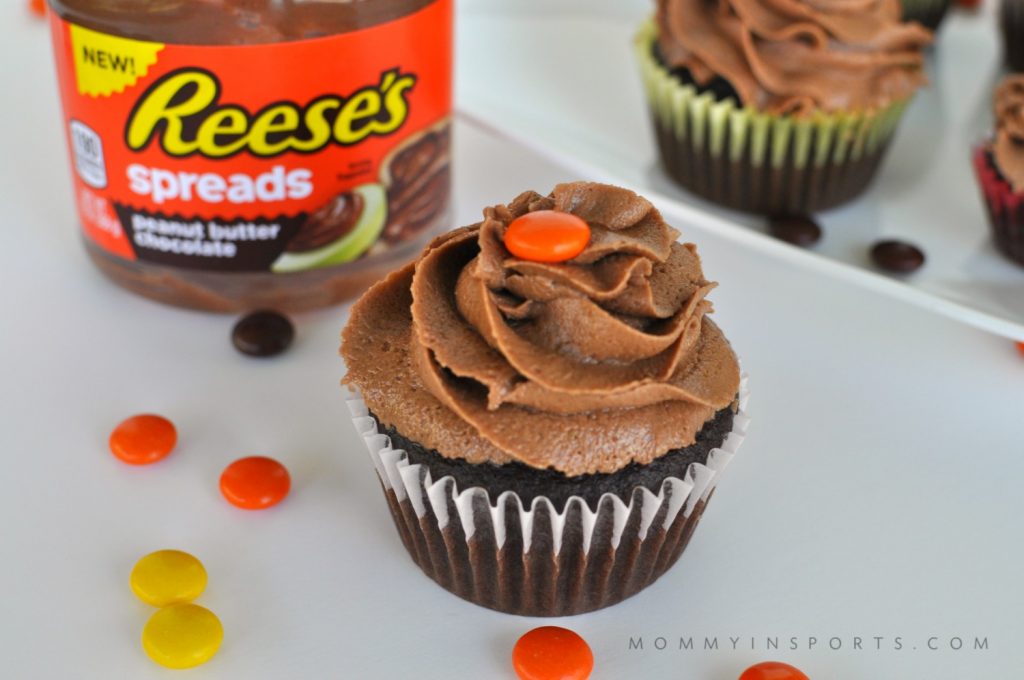 Love Reese's Peanut Butter Cups? Make them into cupcakes with this divine recipe for Reese's Peanut Buttercream!