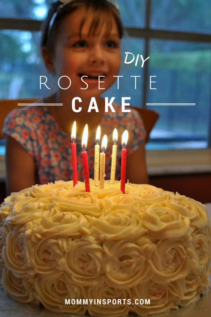 DIY Rosette Cake