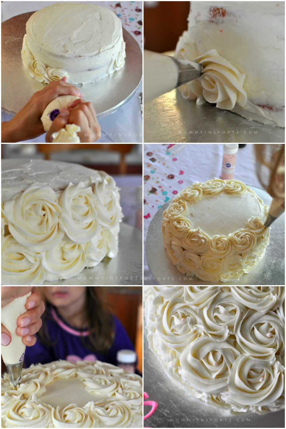 Always wanted to make a DIY rosette cake but afraid it would be too difficult?! Follow these simple steps and wow yourself and your crowd on the first try!