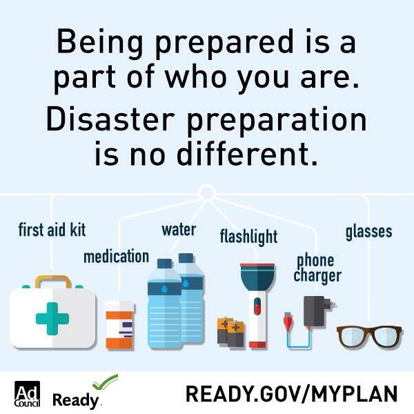disaster preparation infograph