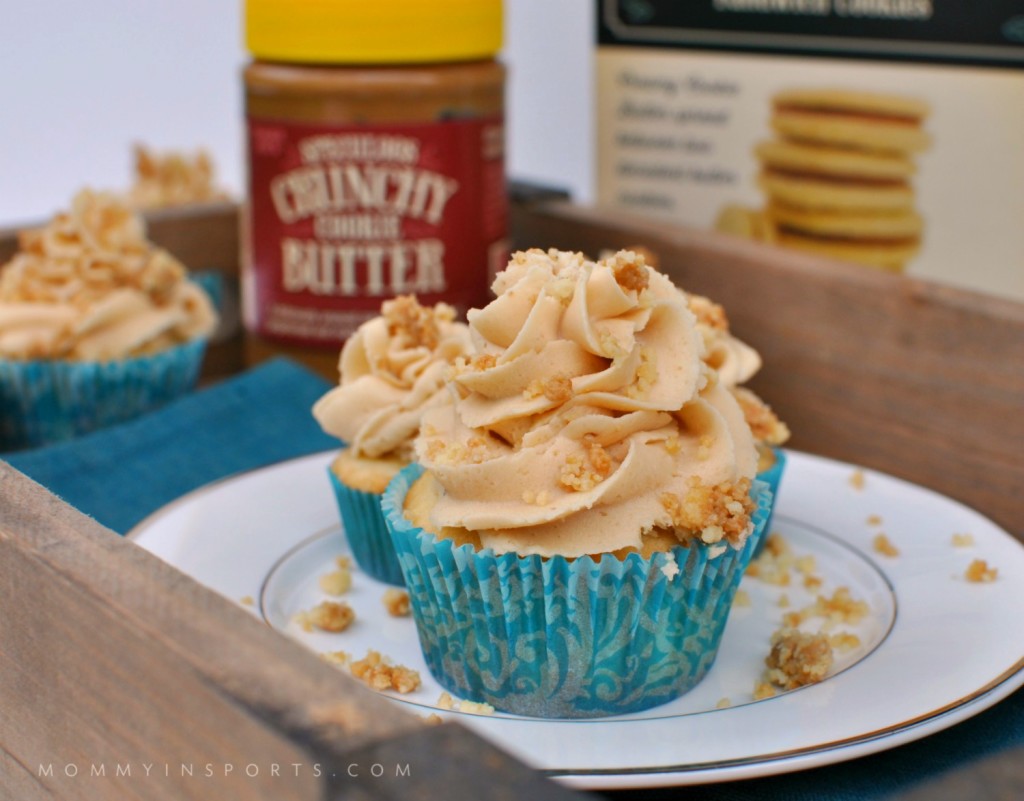 Cookie Butter Cupcakes