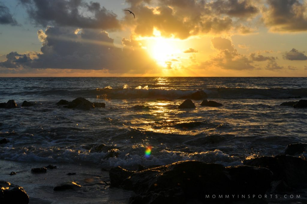 Sunrise over Rocks