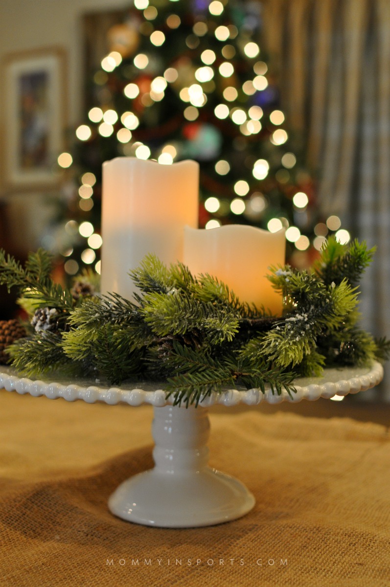 Christmas Ideas Tour - Holiday Tablescape - Postcards from the Ridge