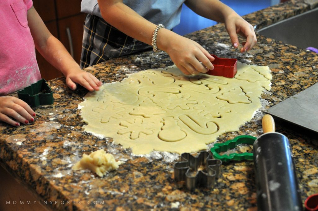 Kids home for winter break? Let them make their own cookies! Here's What I Learned From Our Kid's Not So Crappy Christmas Cookies