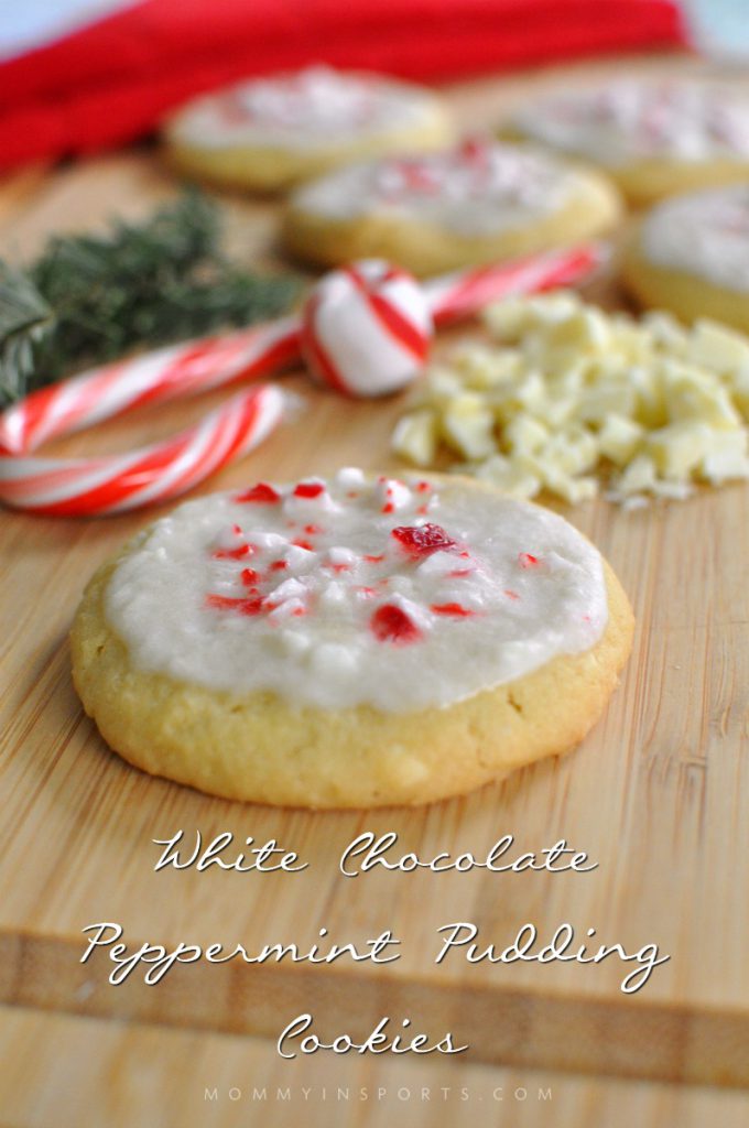 Looking for a twist on traditional Christmas cookies? Try these delicious White Chocolate Peppermint Pudding Cookies!