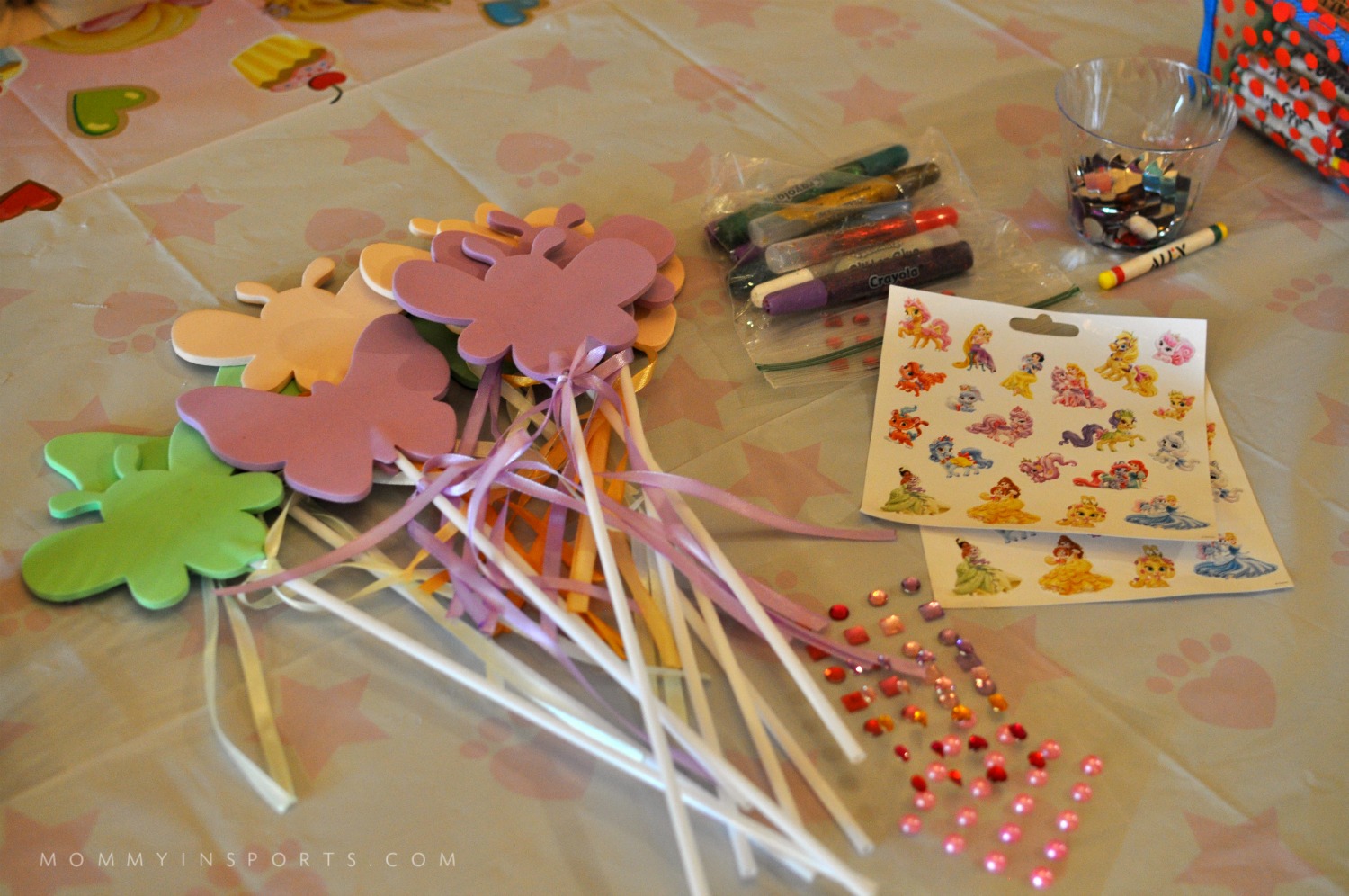 Manic Mama Miles: Palace Pets Paint Party Decorations