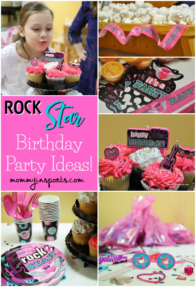 Kara's Party Ideas Purple Girly Rock Star Birthday Party | Kara's Party  Ideas