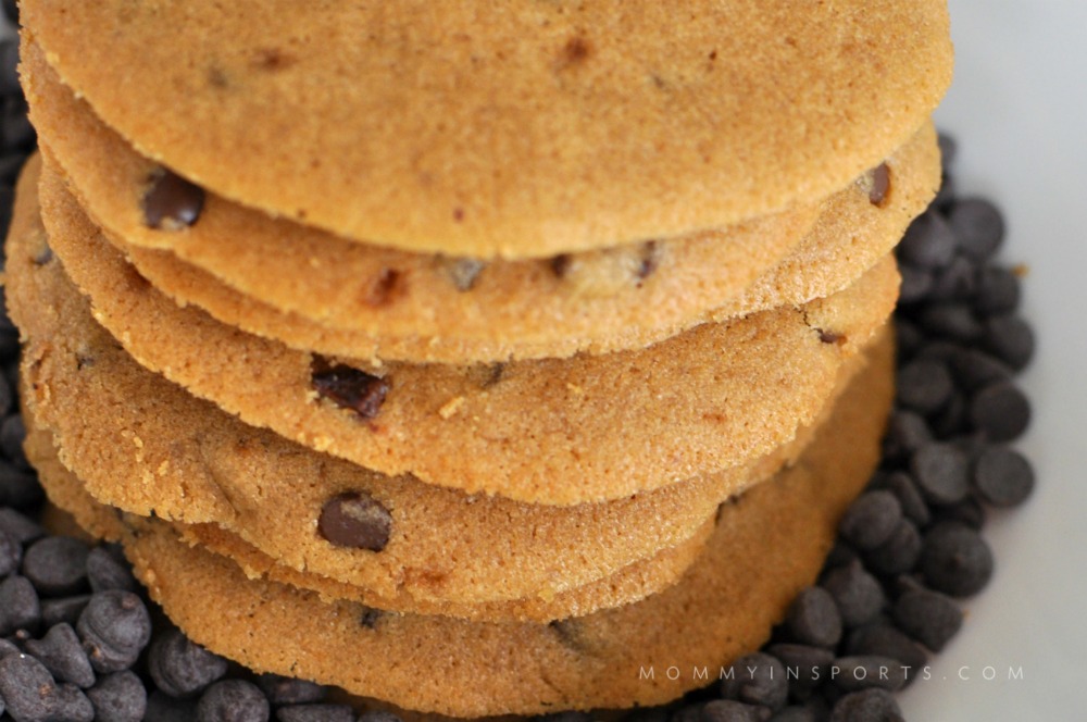 These gluten free chocolate chip cookies are beyond delicious!