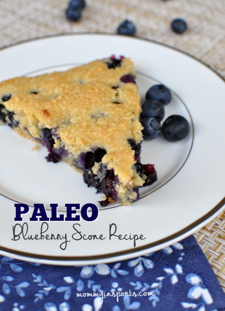 Looking for a sweet treat that's still healthy and delicious? Try this Paleo Blueberry Scone recipe...the kids love it too!