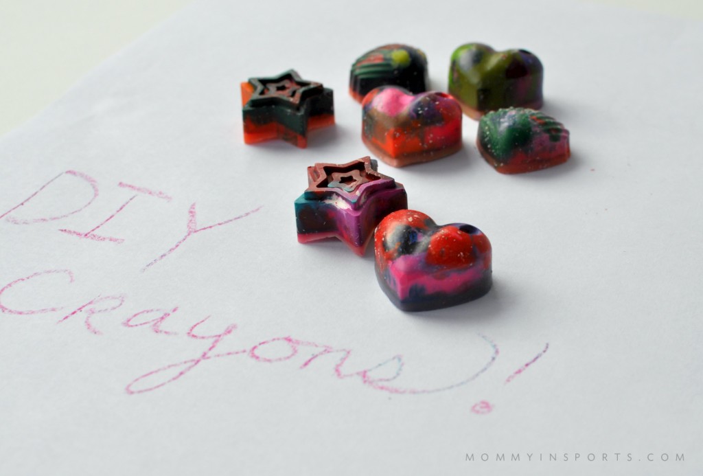 Easy DIY party favors: Fun Shape Crayons from Silicone Molds - Fab Everyday