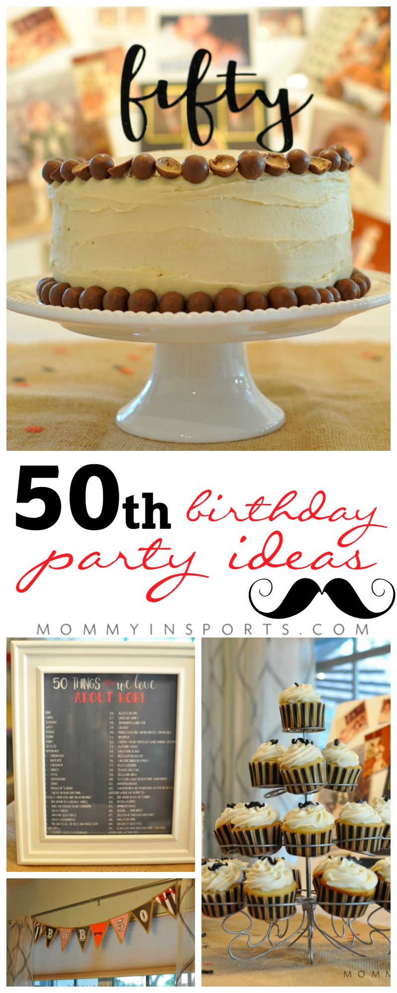 50th Birthday Party Theme Ideas