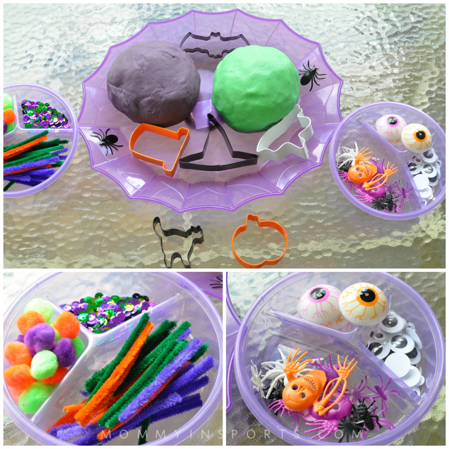 It's that time of your for spooky ghosts and goblins! Make this Monster Halloween Playdough and wow your kids with a fun and easy art project!