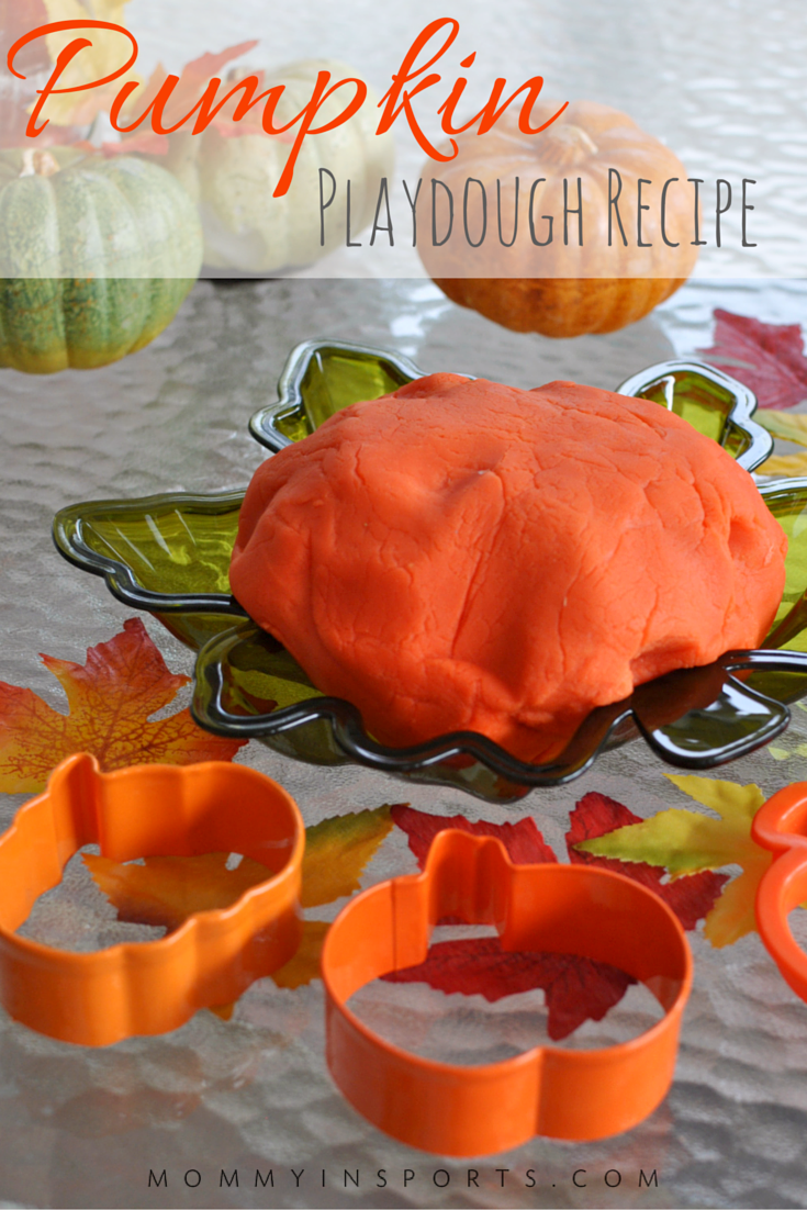 Pumpkin Playdough recipe