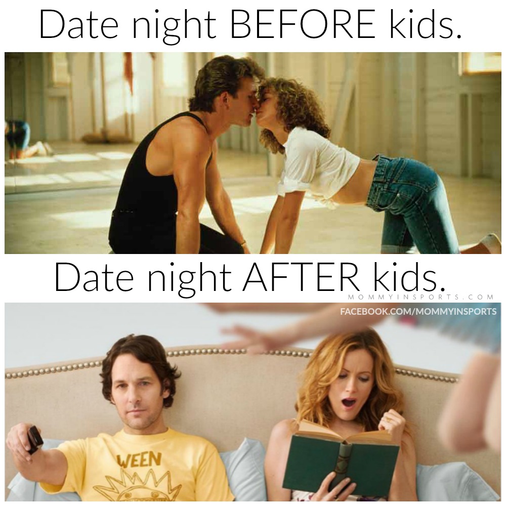 Do you long for the days of date night before you had kids? It may seem like forever ago, but it really looks different now after kids!
