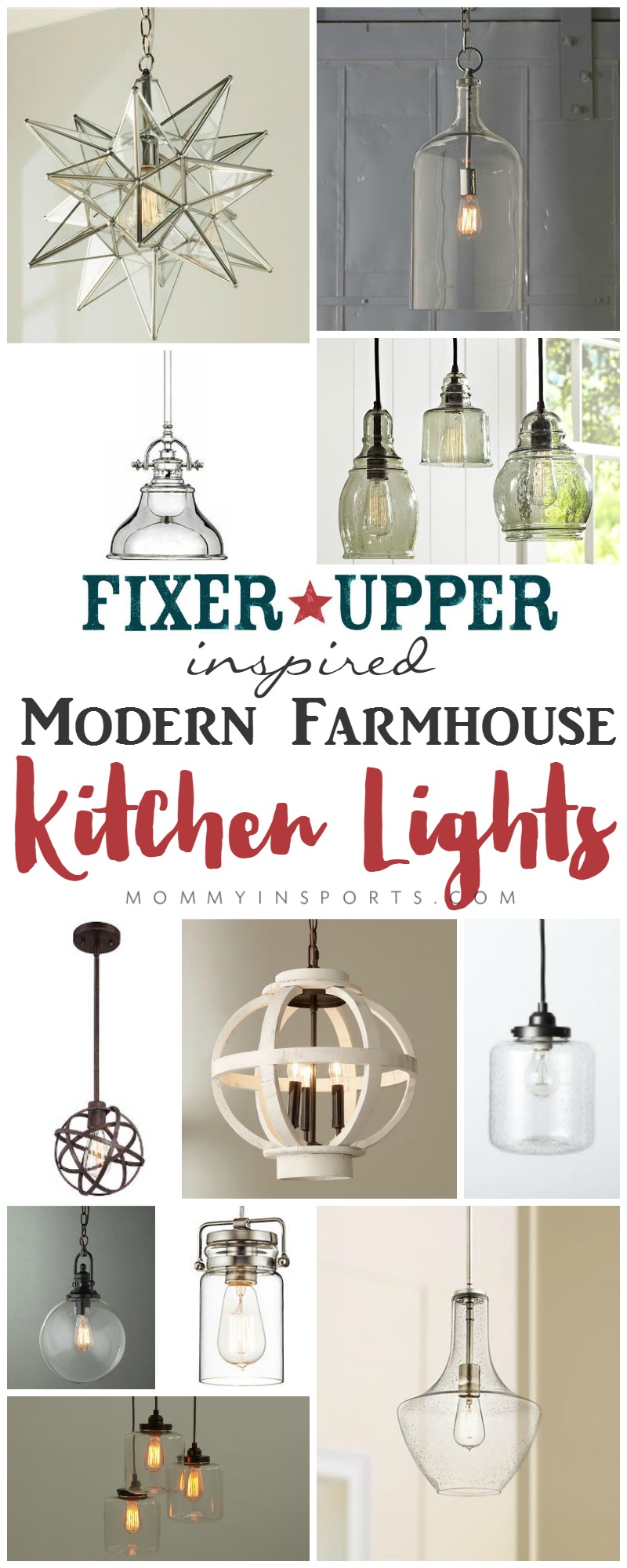 fixer upper kitchen pendant lights