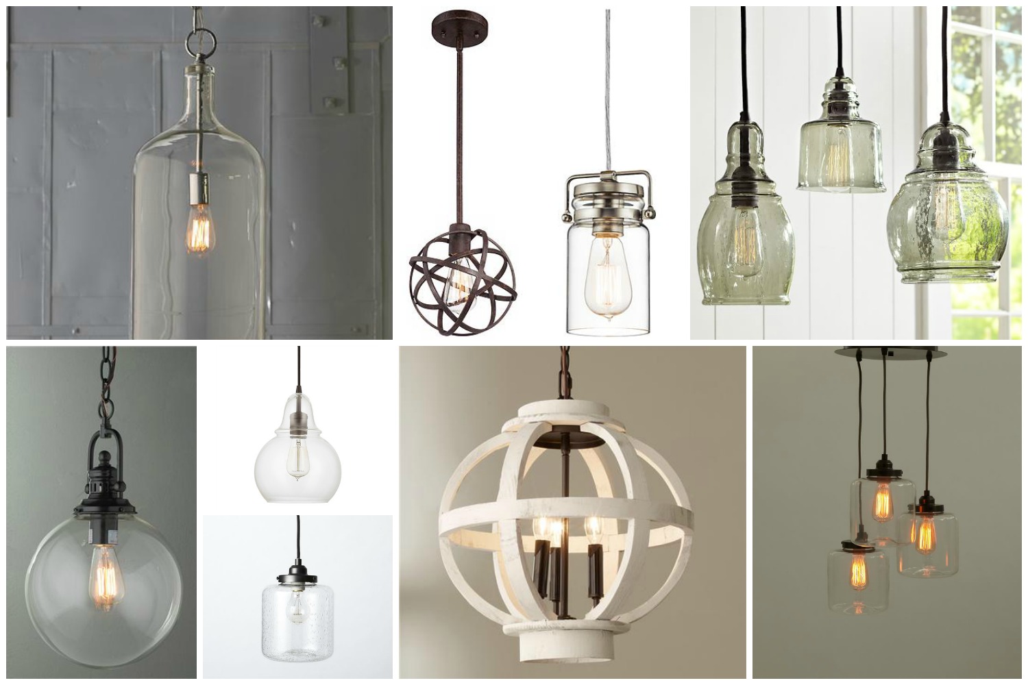 fixer upper kitchen pendant lights