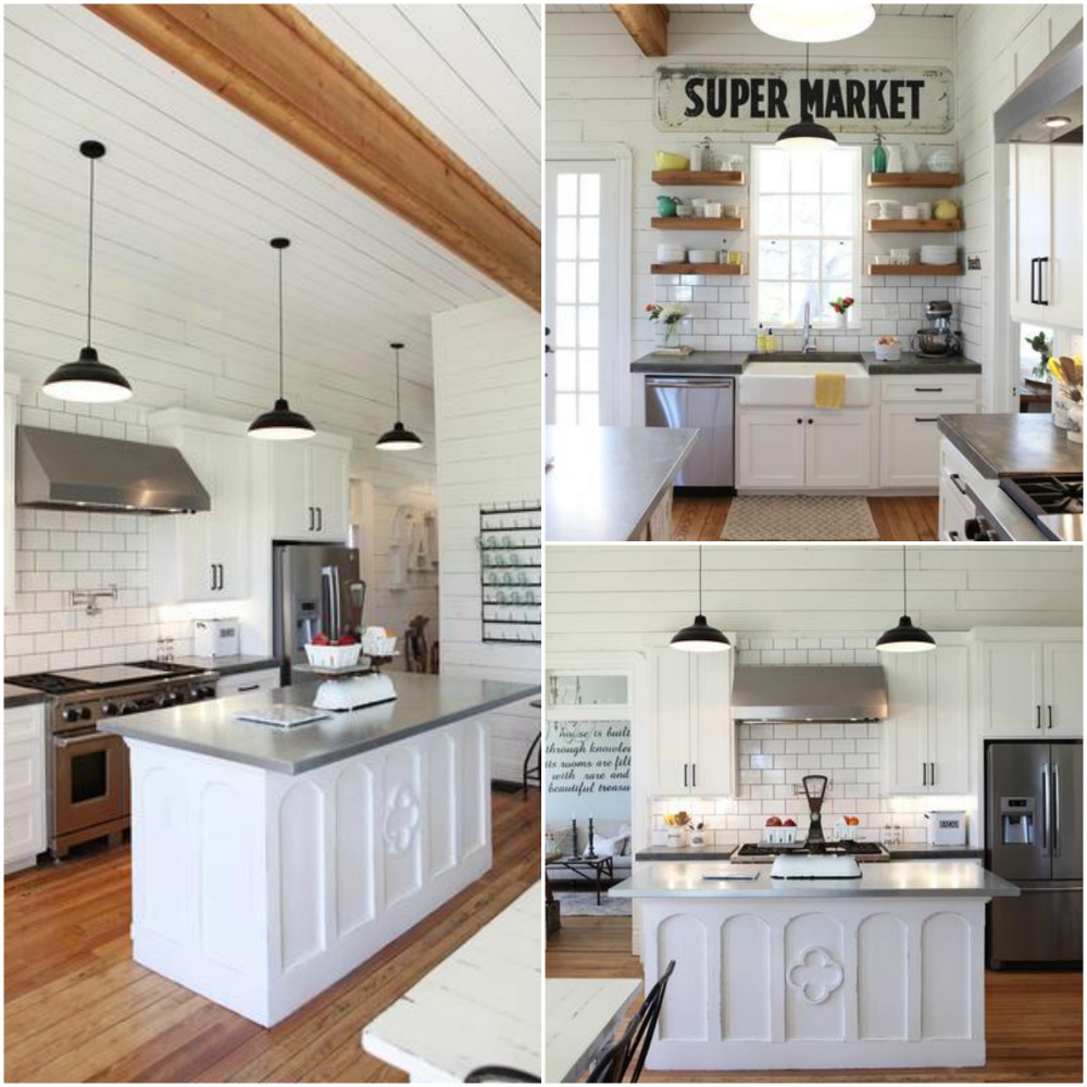 free modern farmhouse kitchen joanna gaines