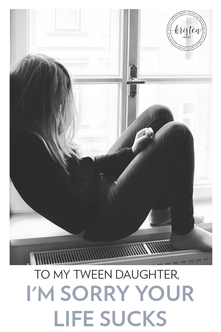 Do you have a tween that's struggling with...well life?! We've all been there, but here's a little secret to get through the tough years. 